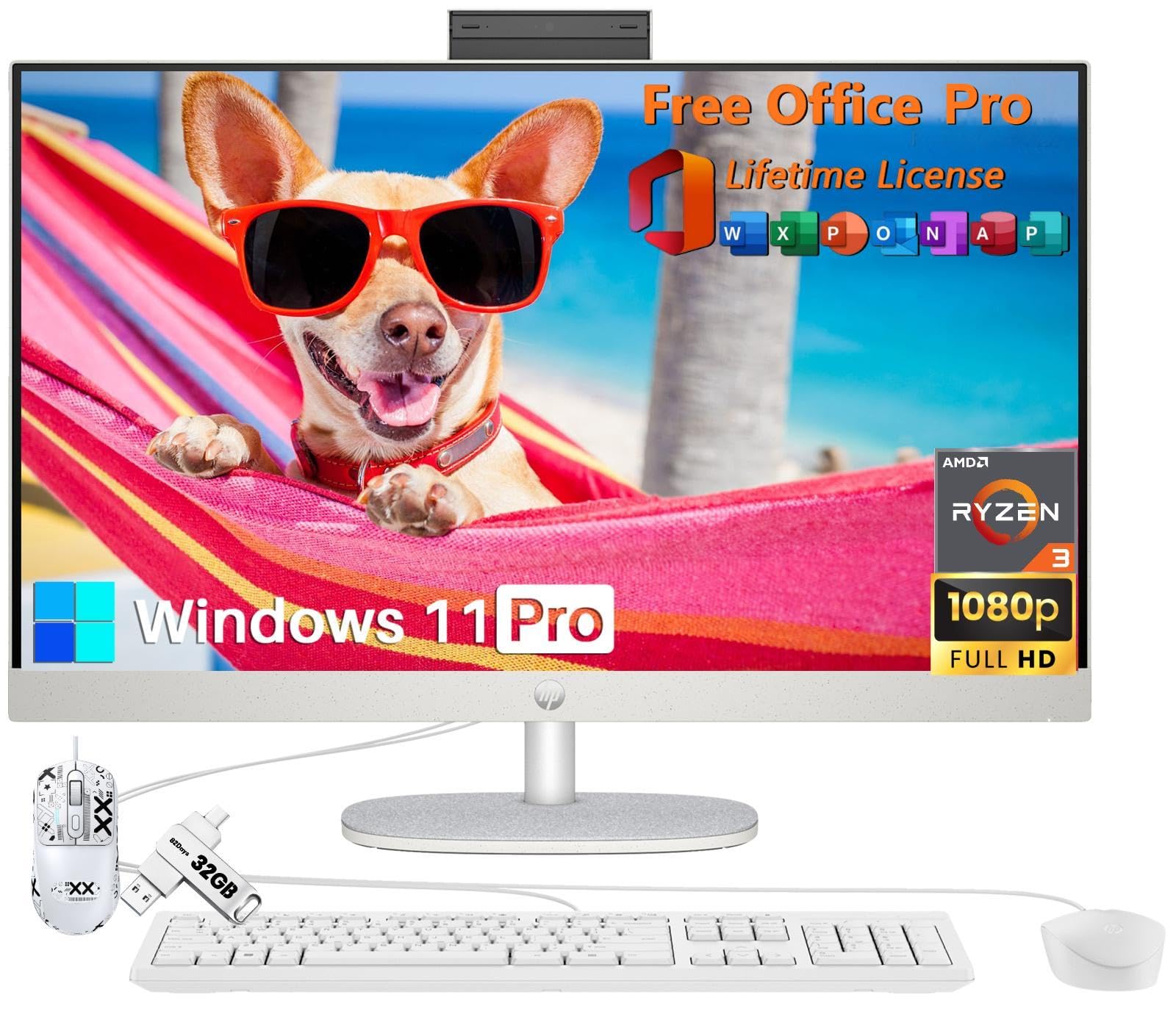 Amazon.co.jp: HP 27オールインワンデスクトップコンピューター、27