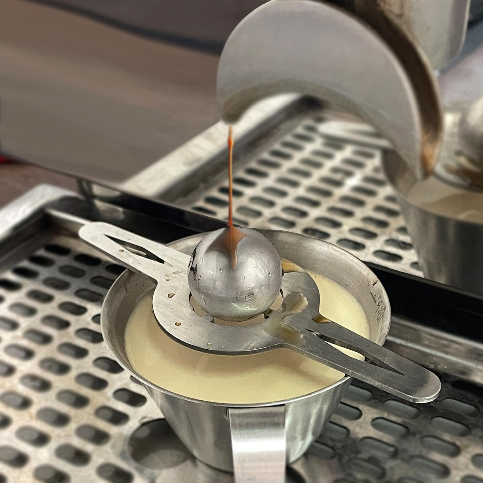 Boule Réfrigérante En Inox Pour Café, Whisky, Vin - Sans Dilution - Lavable Au Lave-vaisselle