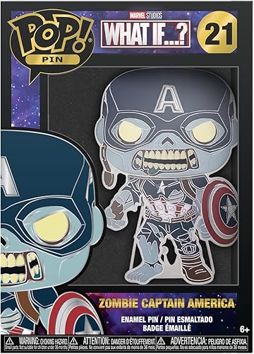 Miniatura 2 de Funko Pop! Pin Marvel - Y si, Zombie Capitán América