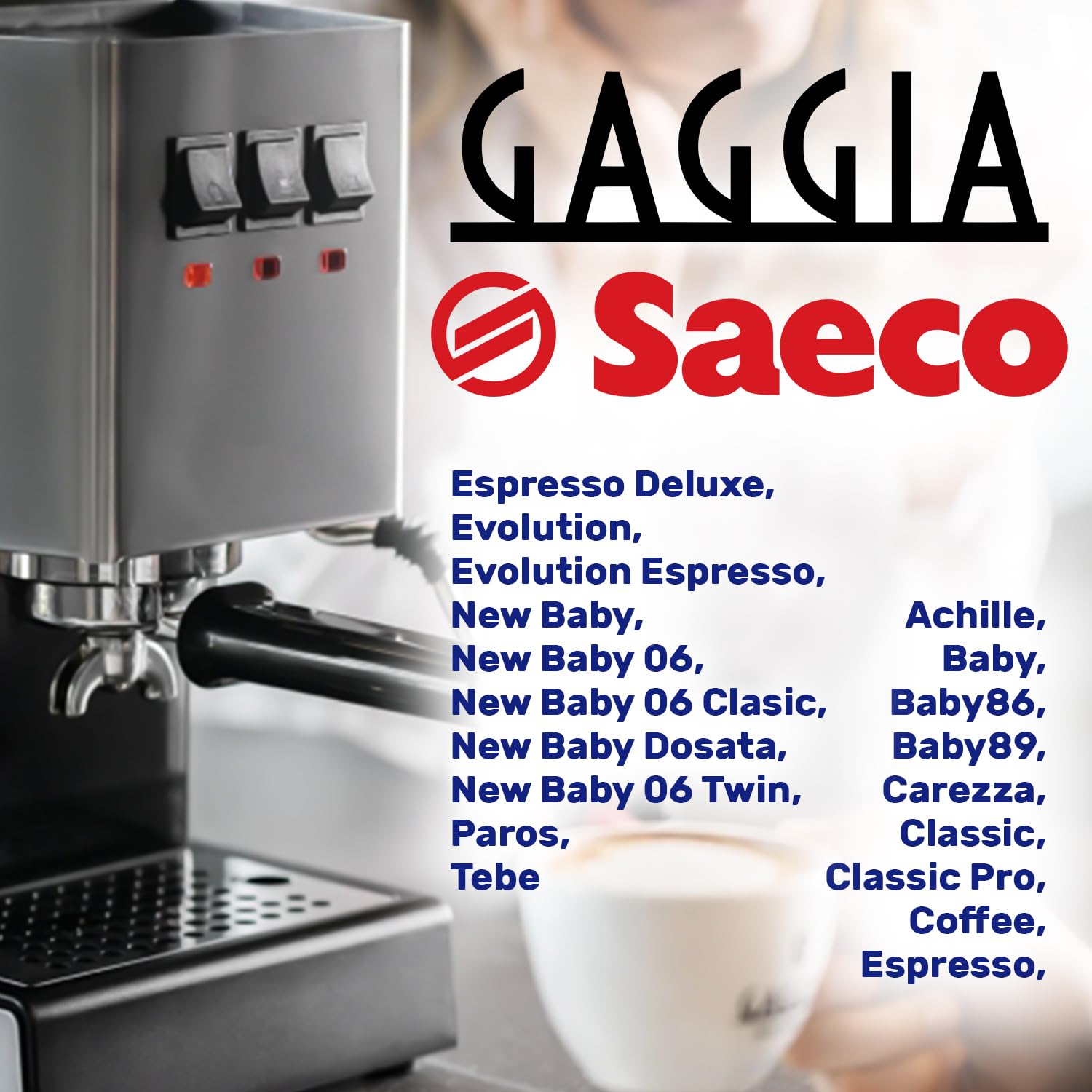 Guarnizione Sottocoppa Per Macchine Caffè Saeco E Gaggia - 72x57x8,5mm Originale - Foto 9