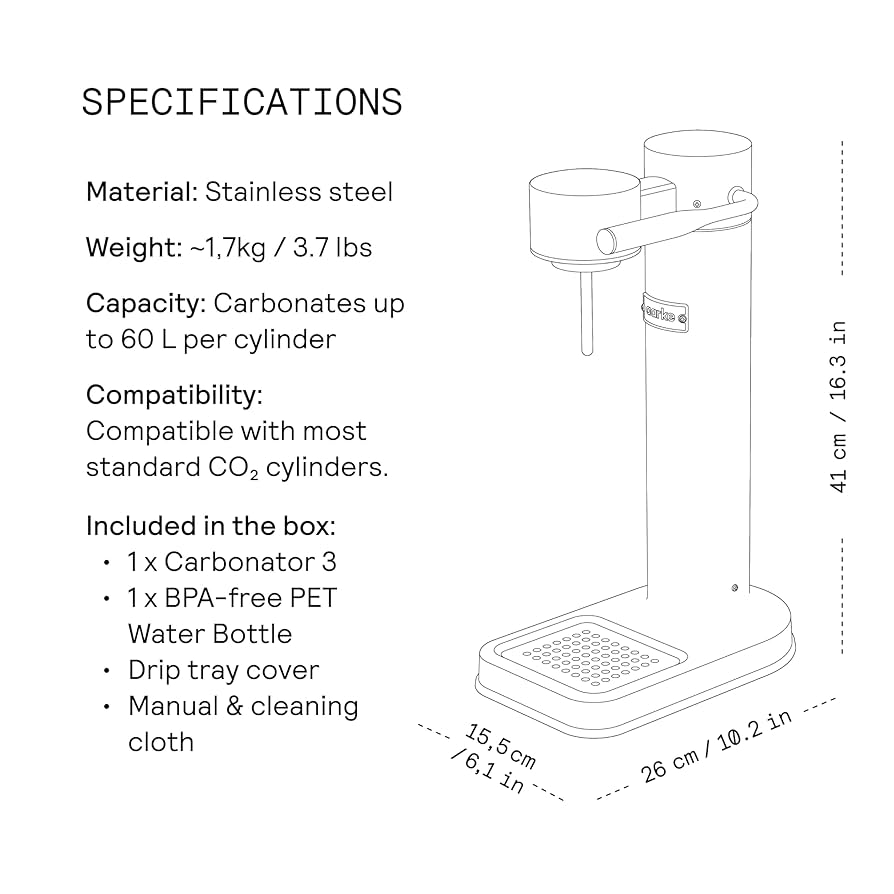 【s.mama】【新品未開封】aarke carbonator2 Amazon.com: Aarke Carbonator Pro, Sparkling & Carbonation