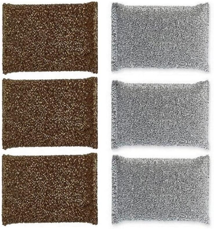 Univen Sponge Gold or Silver Color Non Scratch Polyester and Polyurethane by Sterlings Made in Israel image 5