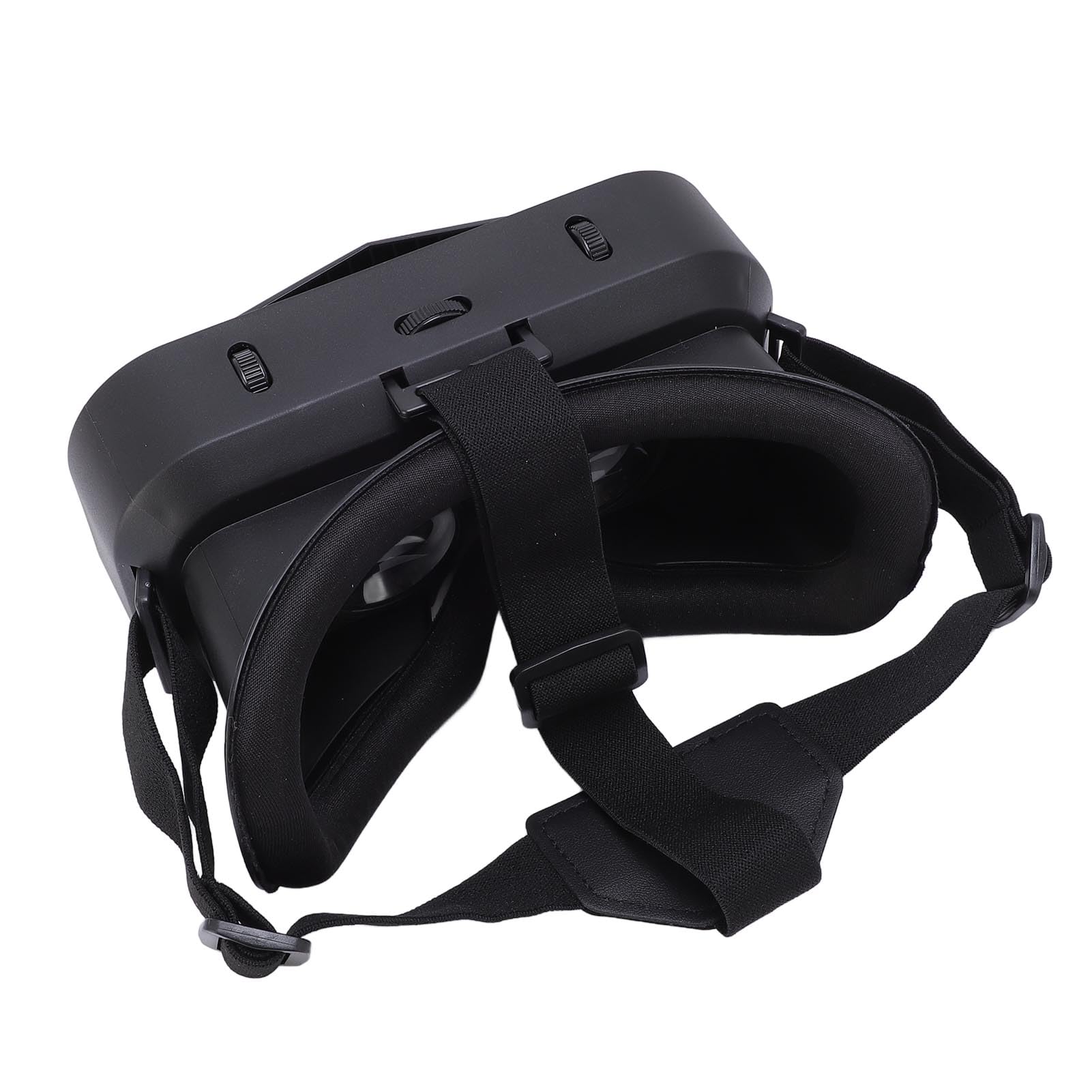 Acouto Occhiali VR Montati su Visore VR Occhiali per realtà Virtuale 3D Compatibili con 3 Telefoni con Schermo da 5-7 Pollici da 2 Pollici per Guardare Film Giocare a Giochi 3D Immersi Senza