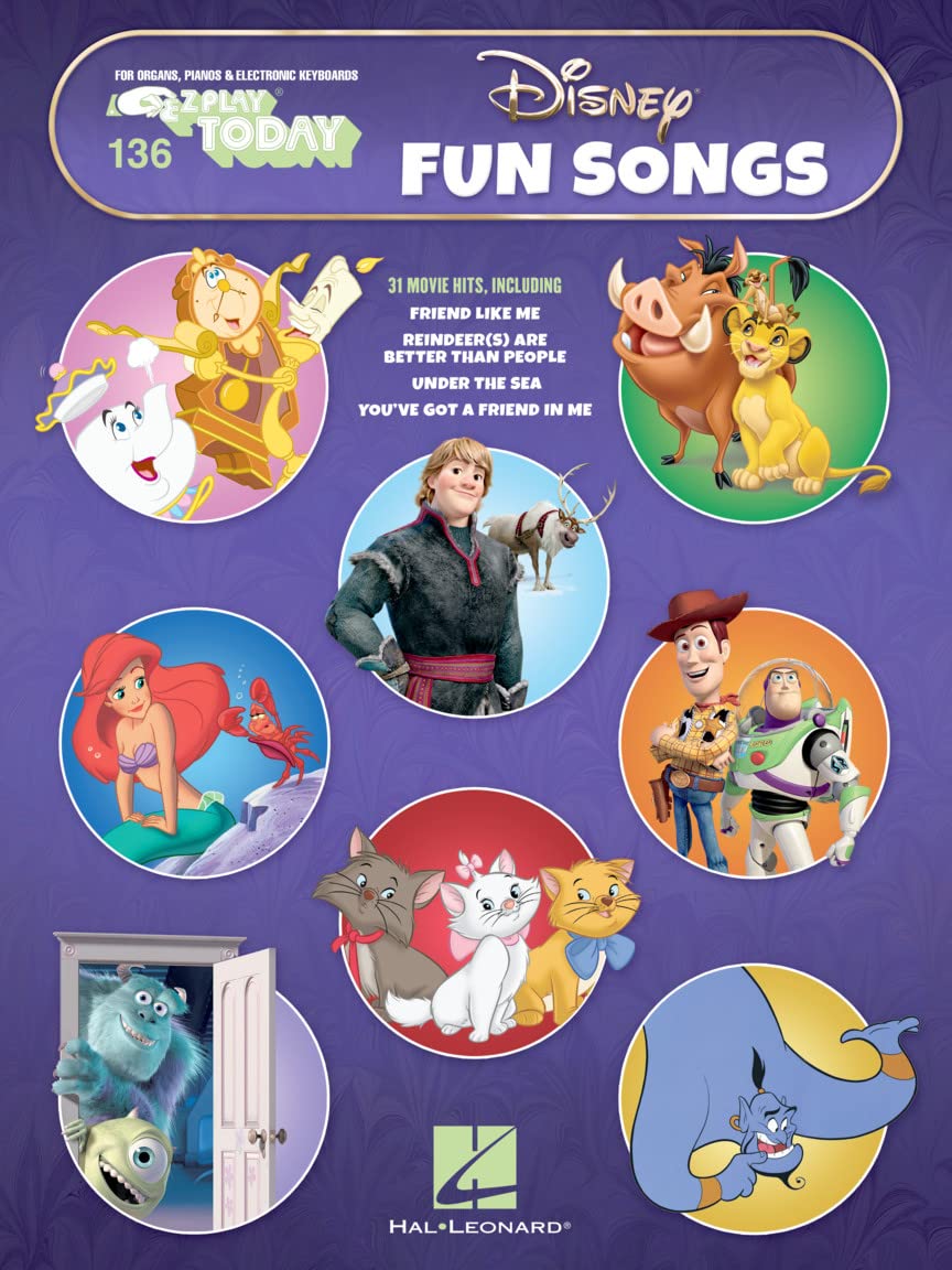 Disney Fun Songs album CD de musiques enfantines pour s'amuser