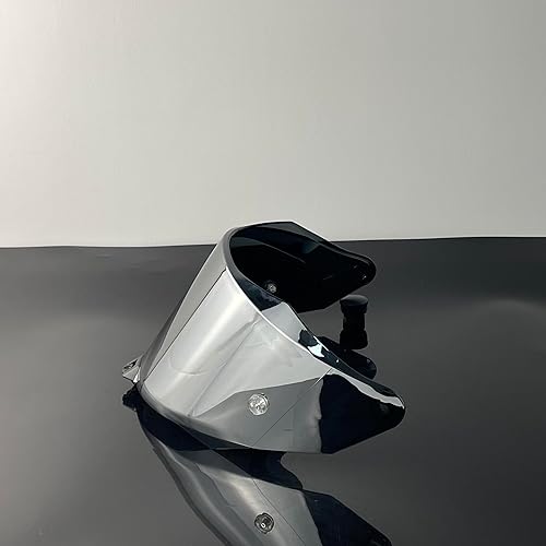 Miniatura 4 de Escudo para KYT R2R, R2R PRO Visera Casco Moto con protección UV (Plata-Para el día)