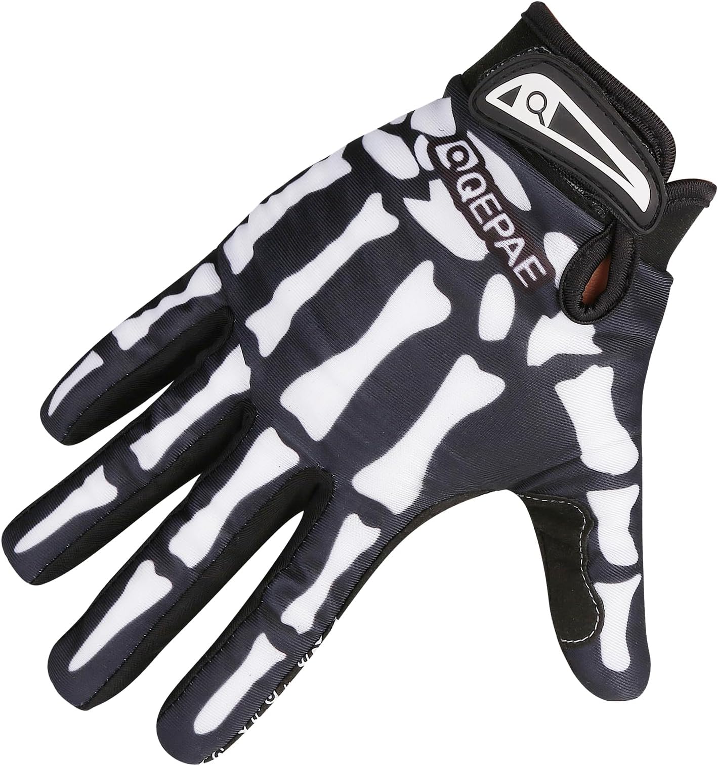 TRIWONDER Skeleton Gloves Cycling Gloves Skull Gloves for Men Women Kids for Bike Bicycle Motorcycles Sports Riding Halloween
