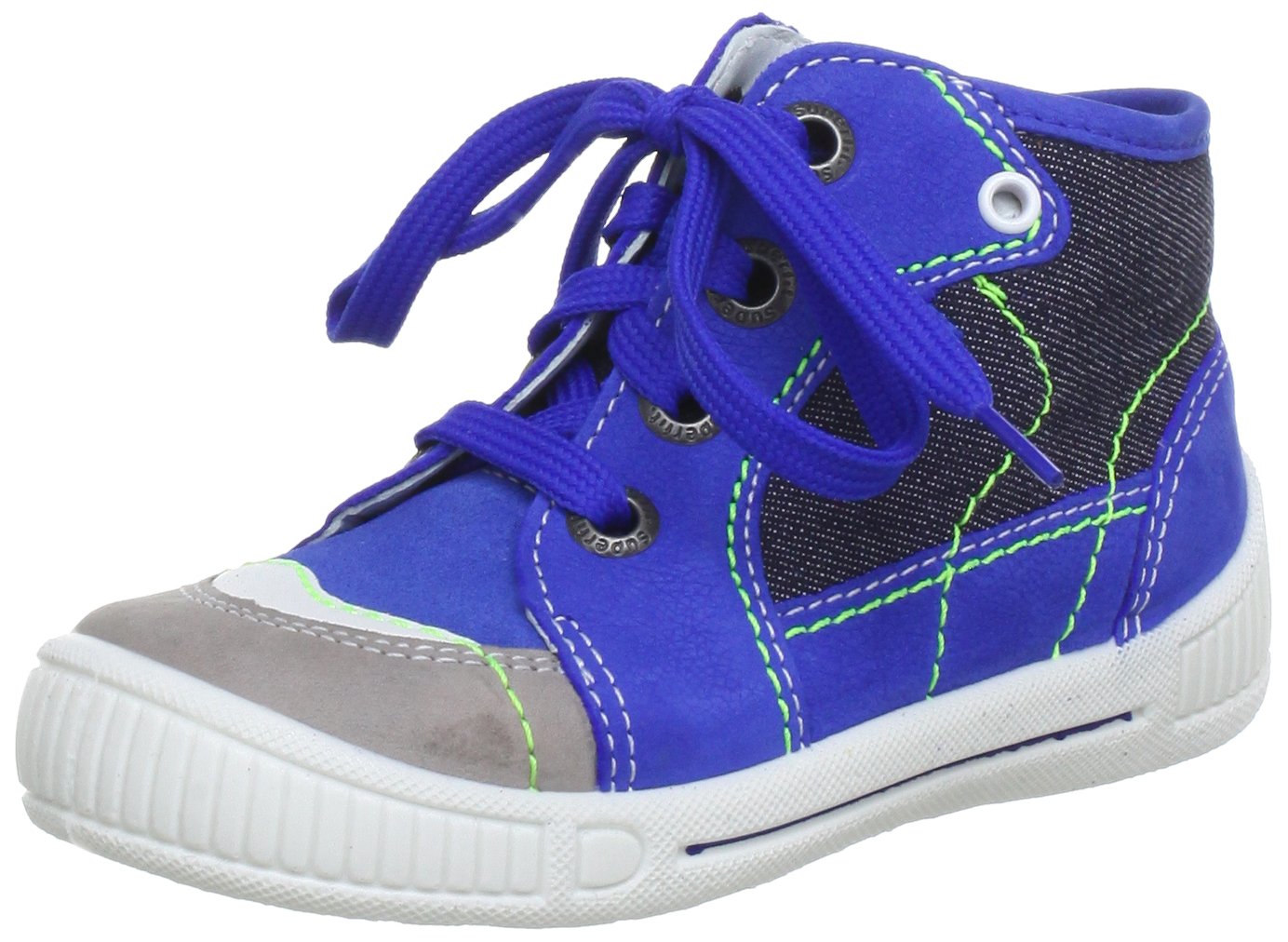 Superfit Baby Cooly First Walking Shoes Multi-Coloured Mehrfarbig (bluet Kombi 85) Size: 21