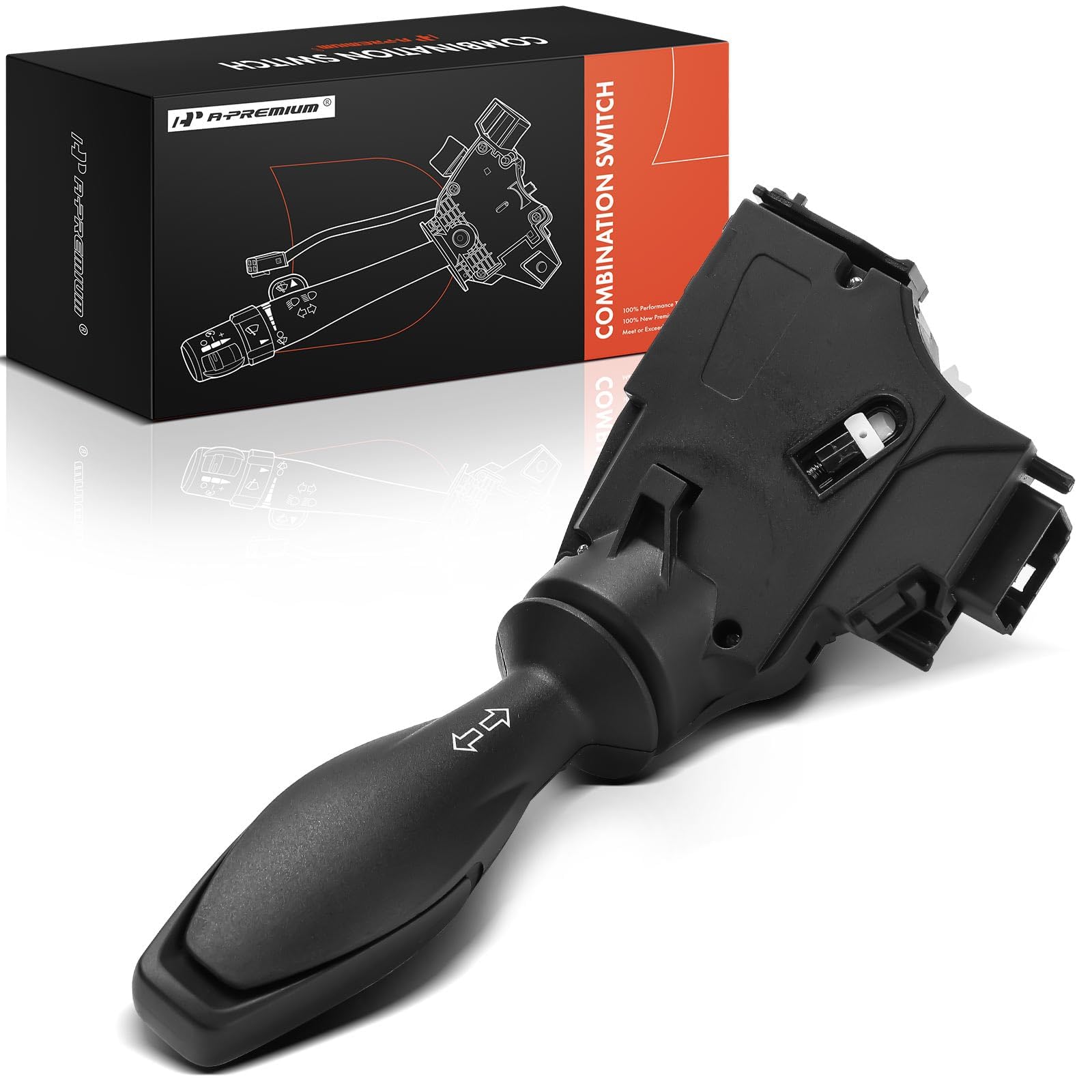 A-Premium Turn Signal Switch, Multifunction Switch Lever Compatible with Ford Fiesta 2011/2015-2019