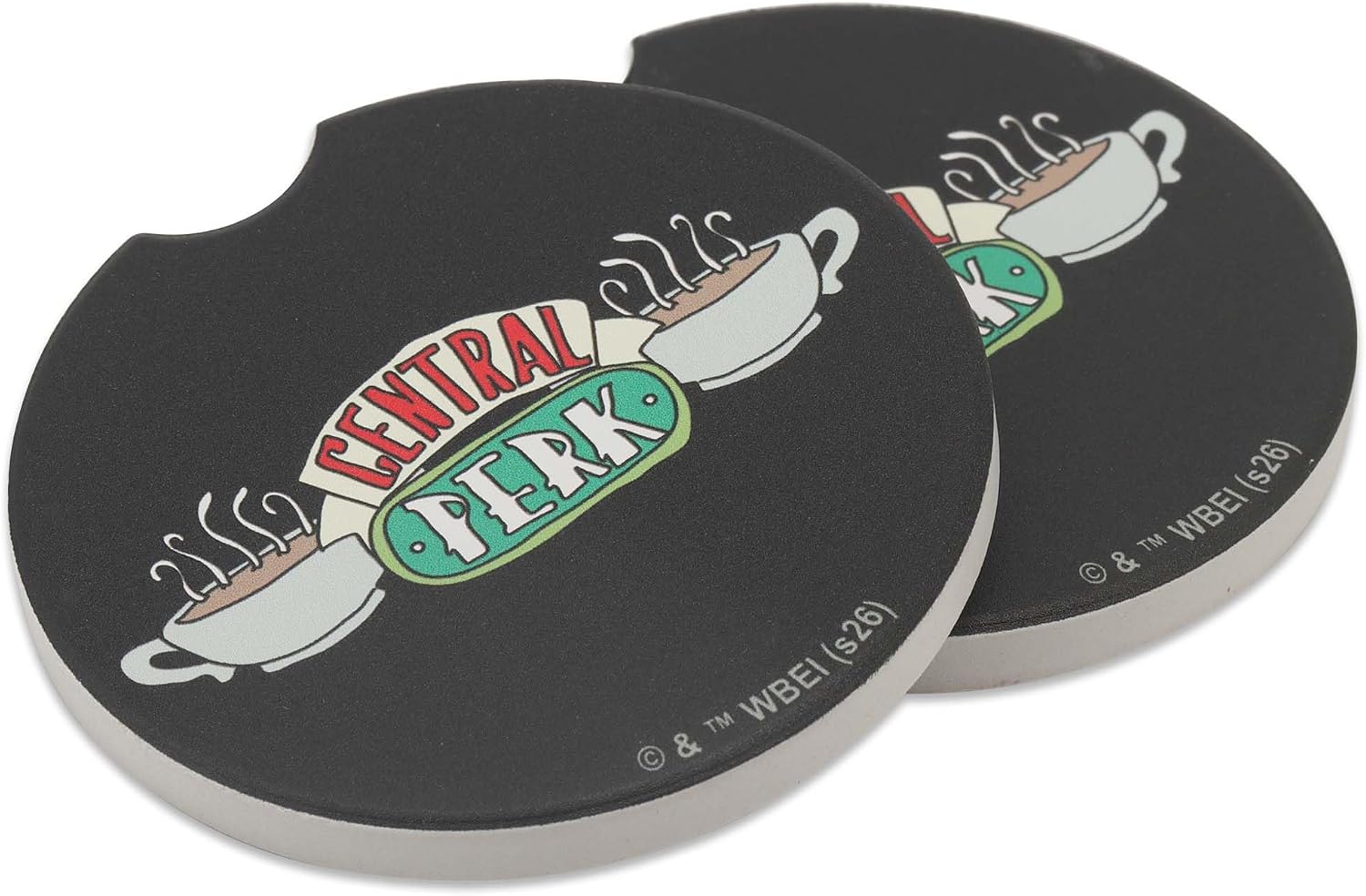 Friends the TV Series Central Perk Ceramic Car Coasters image 3