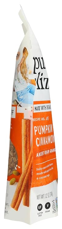Purely Elizabeth, Granola Pumpkin Cinnamon Ancient Grain, 12 Ounce