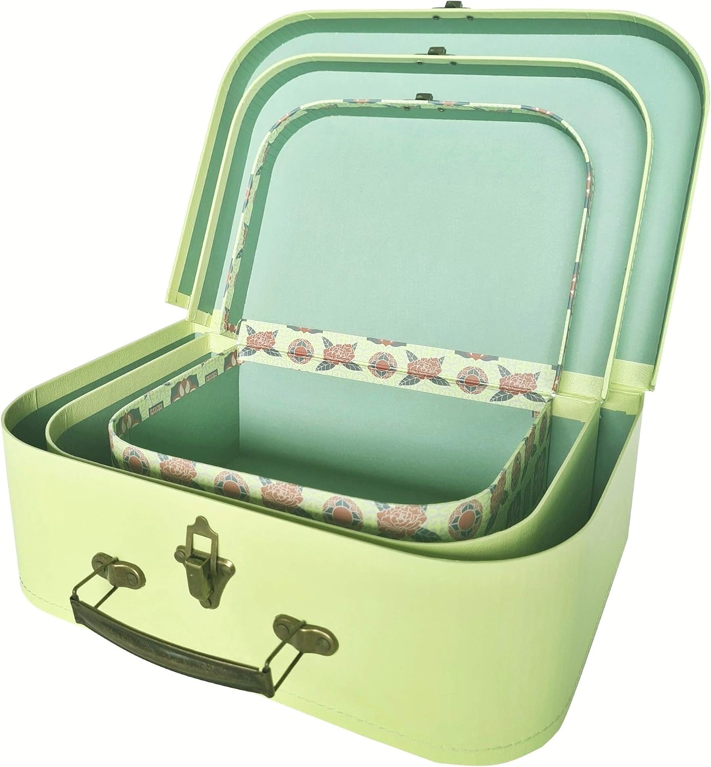 Paperboard Suitcase Boxes with Lids for 