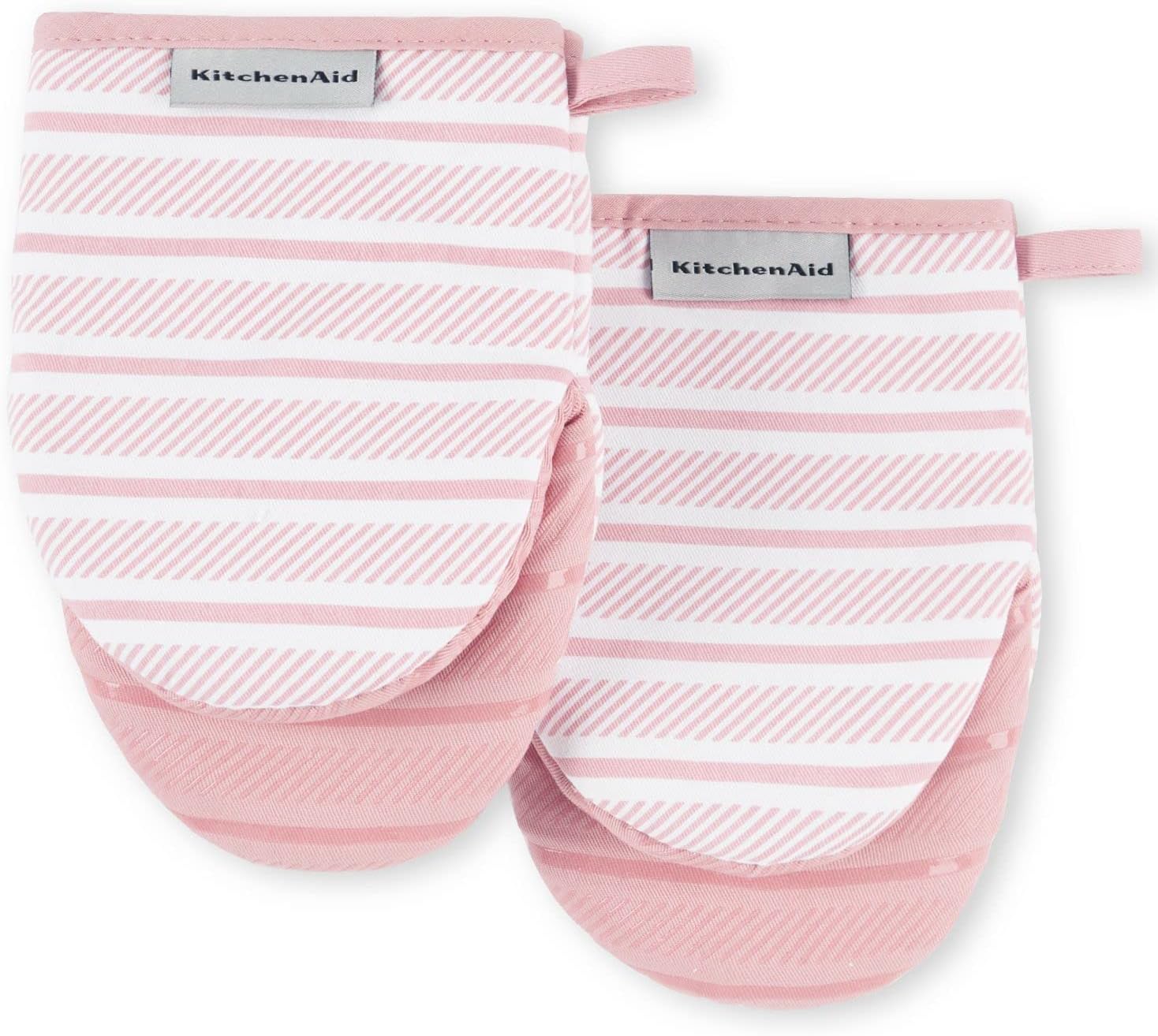 Albany Mini Oven Mitt 2-Pack Set, Dried Rose, 5.5"x8"
