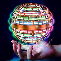 Vista 1 de Tikduck - Juguetes de bola de orbe volador 2025 con forma de globo cósmico, mini dron controlado a mano, boomerang giratorio que vuela, juguete