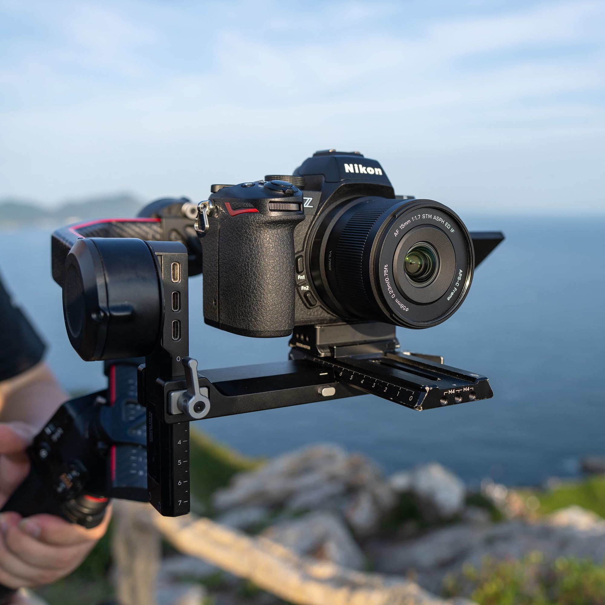 VILTROX Obiektyw aparatu AF 15 mm F1.7 APS-C Auto Focus szeroki kąt duża przysłona lekka (do Nikon Z)