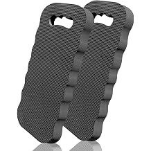 Altdorff Thick Kneeling Pad 2 Pack, Waterproof, Comfortable Garden Kneeling Pads Stain Resistant, Multi-Functional Kneeler Pad for Gardening, Baby Bath, Yoga, Praying and Exercise Black