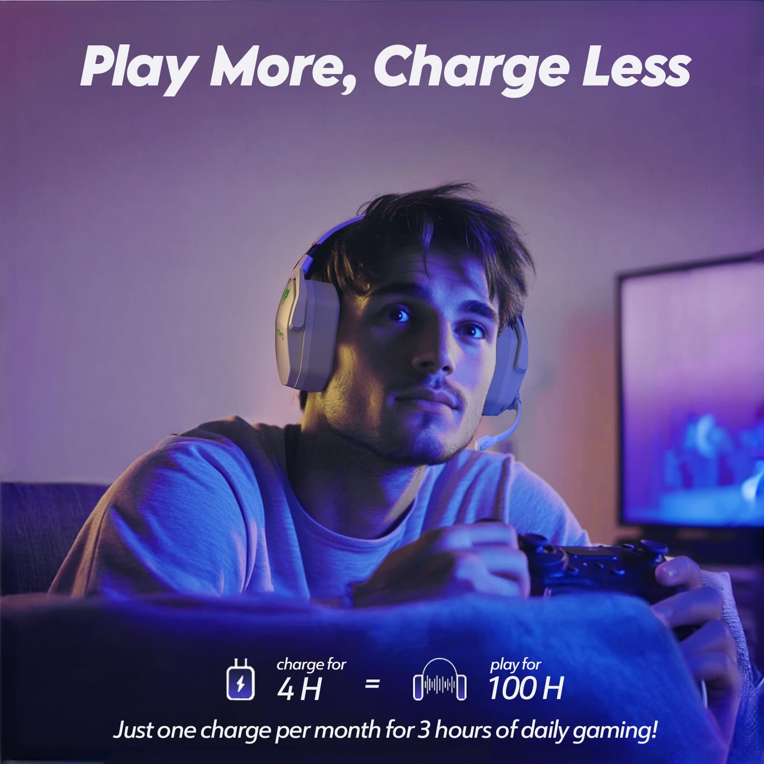 Nubwo G06 Dual Wireless Gaming Headset mit Mikrofon für PS5 – Bild 6