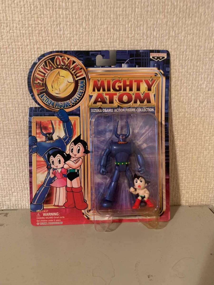 Amazon.co.jp: MIGHTY ATOM ブルートウ フィギヤ レア 未開封 : おもちゃ
