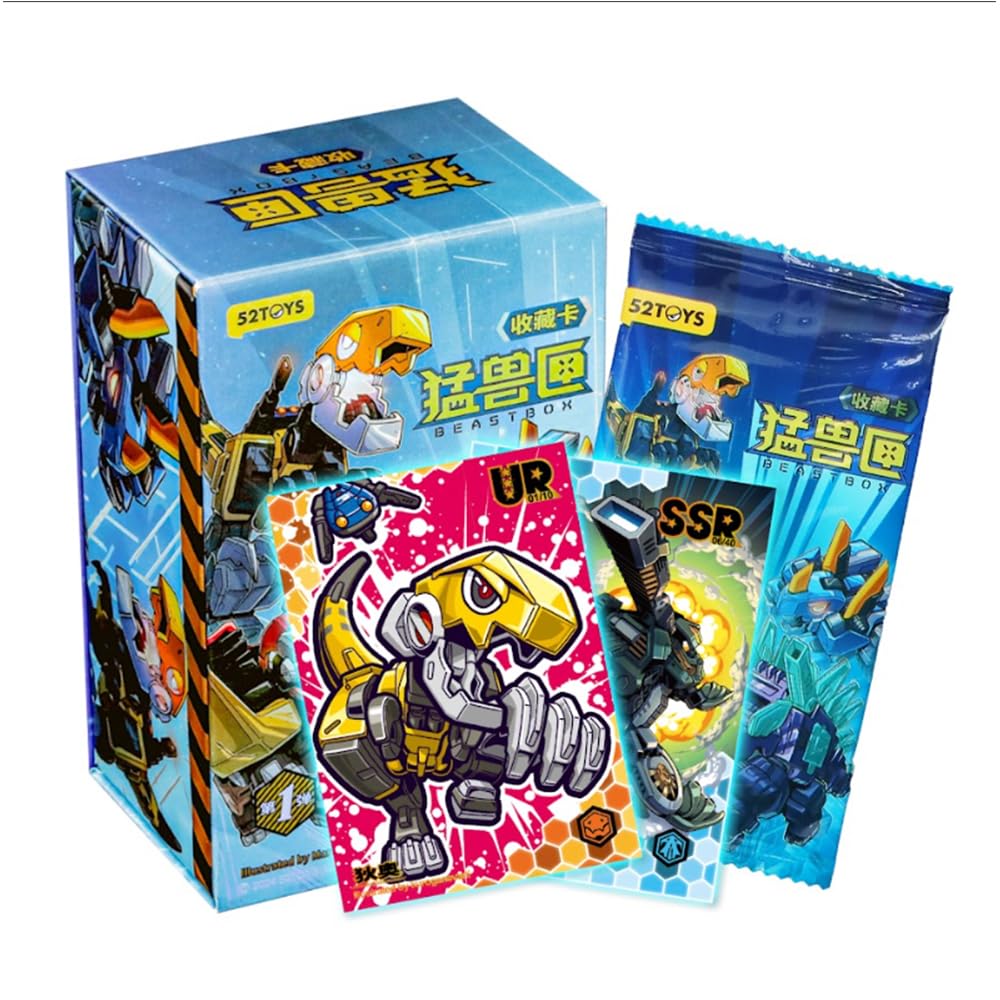 Amazon.co.jp: 52TOYS BEASTBOX コレクションカード 第1弾 10個入りBOX