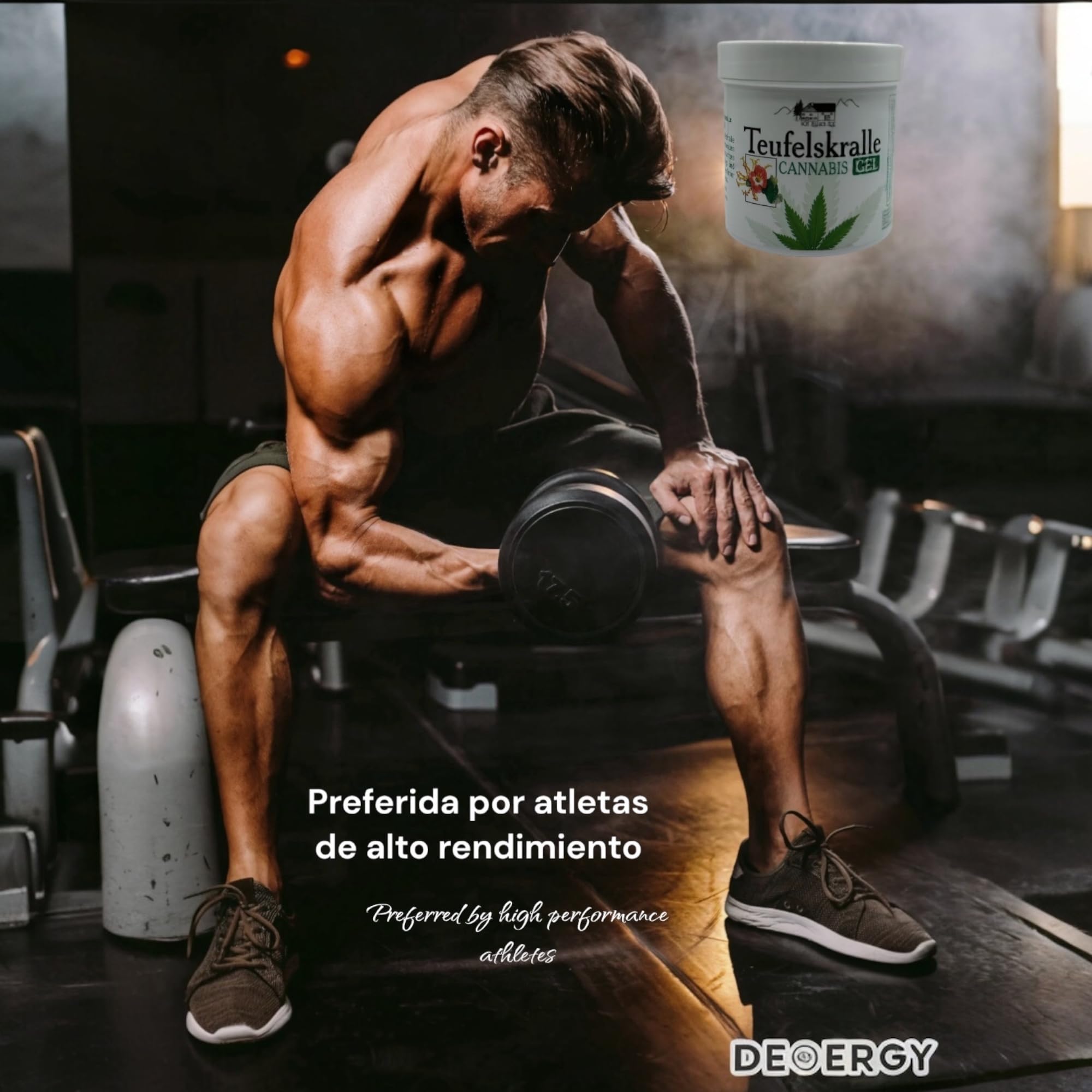 Gel de chanvre, baume relaxant, crème pour les muscles et les articulations avec Harpagophytum, crème pour usage topique