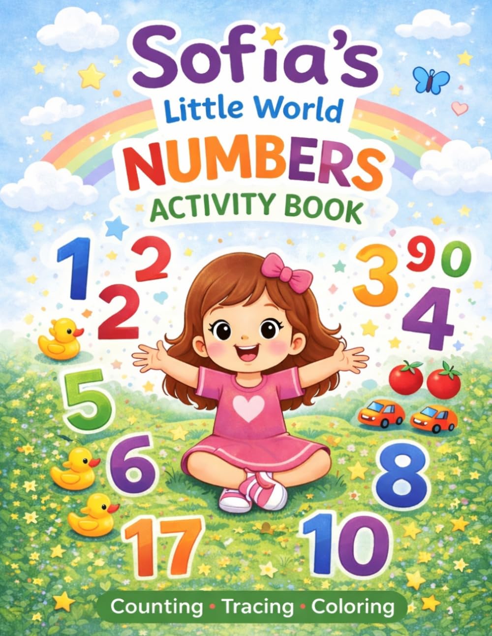 Sofia's Little World Numbers Activity Book