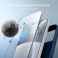 Vista 1135 de GONEZ Funda de silicona para iPhone 15 Pro Max, compatible con Magsafe, protector de cámara + protector de pantalla, forro de microfibra suave Negro