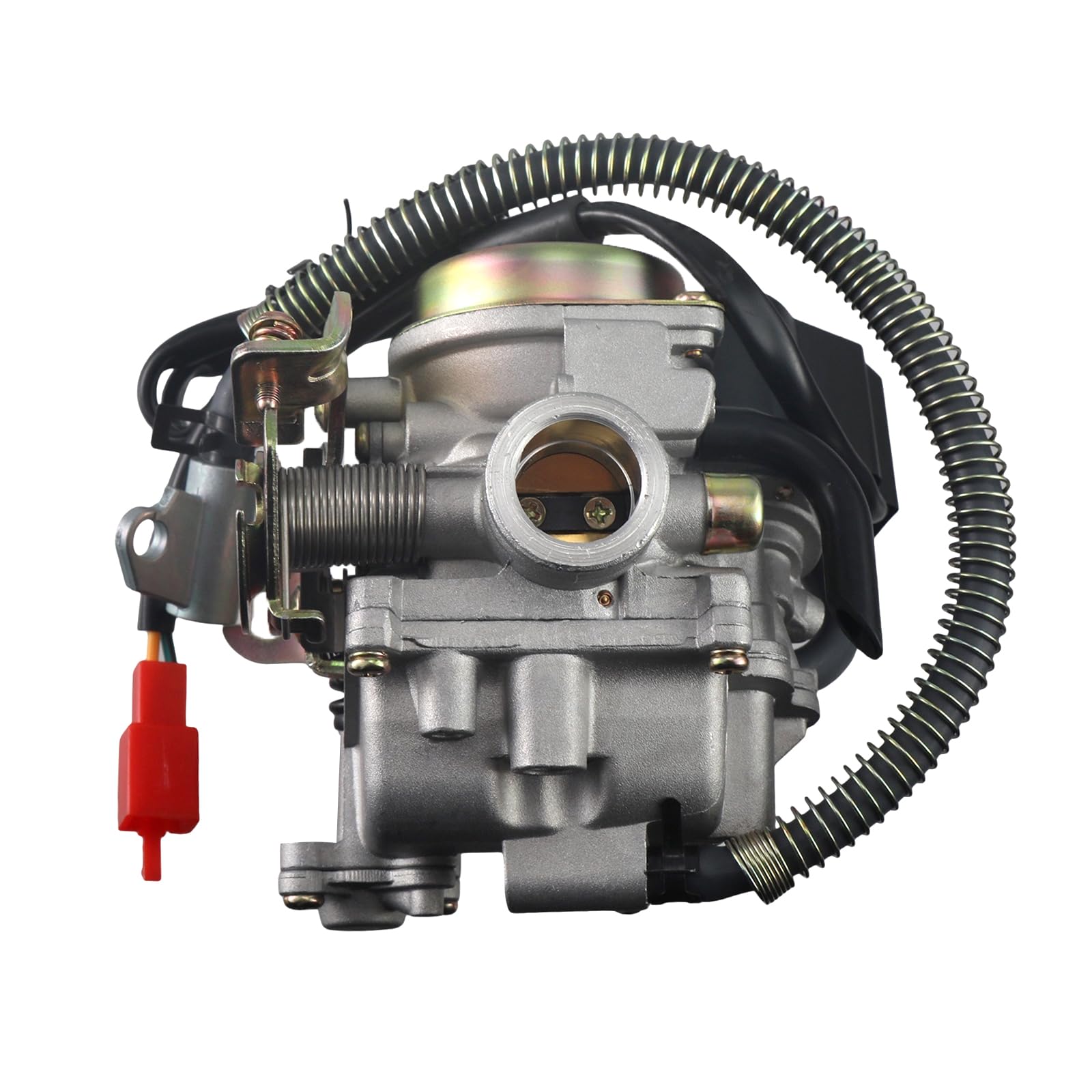 Carburador de 50CC 4 tiempos GY6 de alto rendimiento 139QMB para ciclomotores de 49cc 50cc PD18J Carb Motor, carburador de 50cc para ciclomotor + colector de admisión