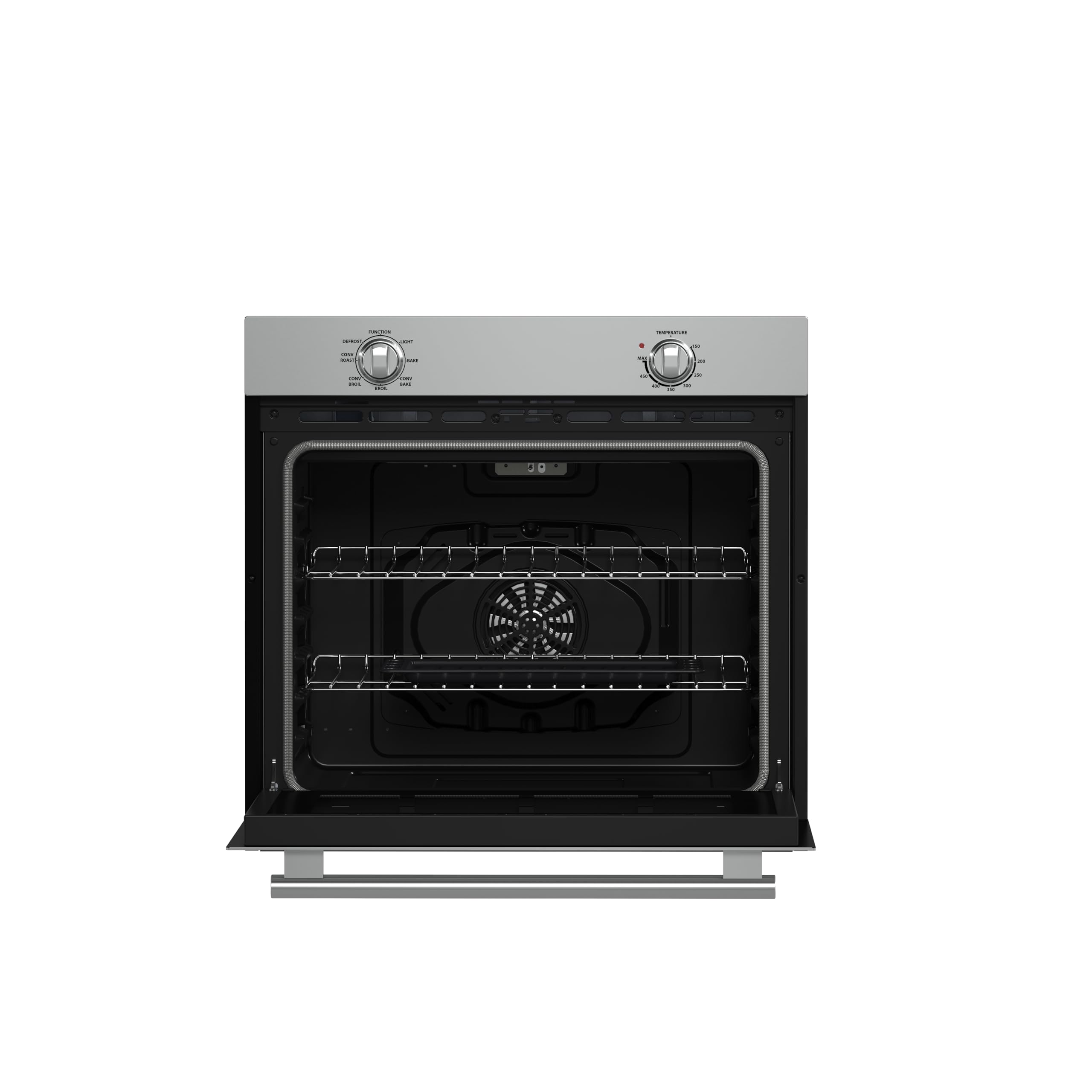 Forno Vomero 30-Inch Wall Oven – 5 Cu. Ft. Capacity, Stainless Steel, 3550W Convection, Mechanical Controls, Self-Cleaning Function