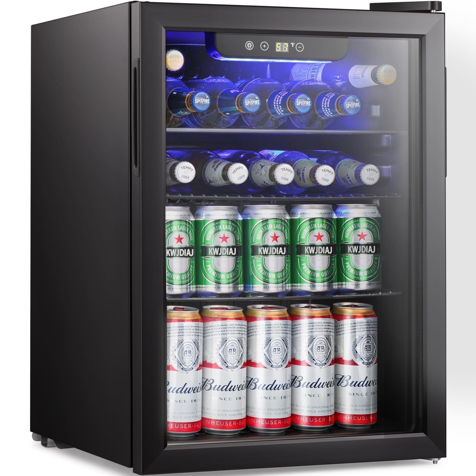 Antarctic Star ee8147ea-61a2-426d-a63e-dee00251de7f 2.6 cu ft Beverage Cooler Black
