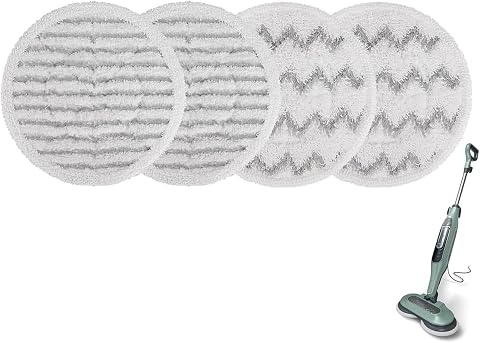 Steam Mop Scrub Pads, Reusable Cleaning Refills for Shark...