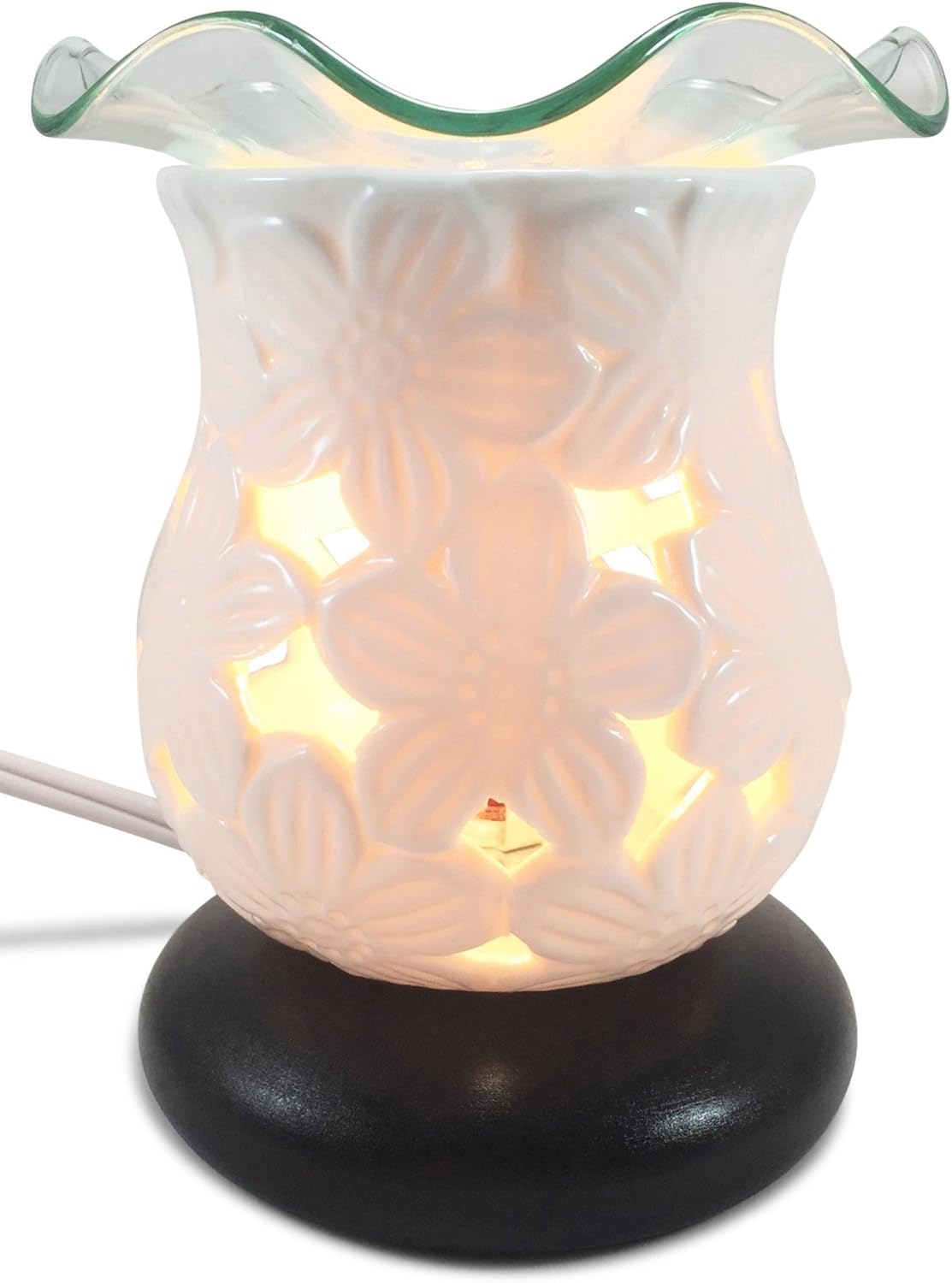 Flower Lace Porcelain Ceramic Electric Dimmercontrolled