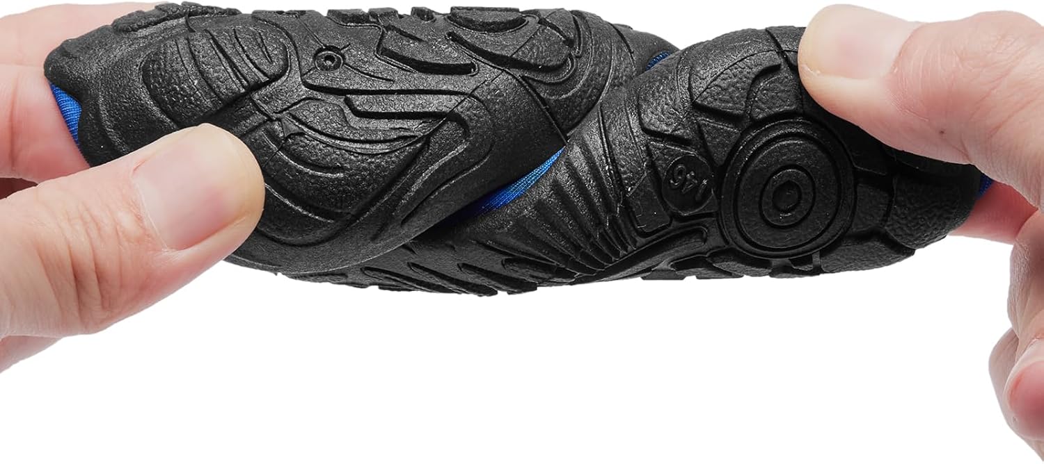 Racqua Toddler Boys Girls Water Shoes Slip-On Quick Dry Aqua Kids Shoes Lightweight Breathable Swim Shoes(Toddler/Little Kid) - Image 2