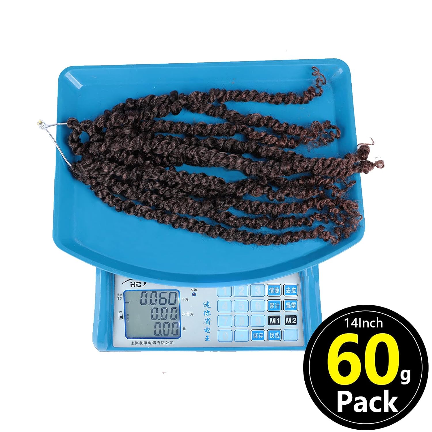 Fulcrum Passion Twist Crochet Hair 14 Inch, 8 Packs Pre Looped Passion Twist Hair, Pre-Twisted Passion Twist Crochet Hair For Black Women (14Inch (Pack of 8), T350#)