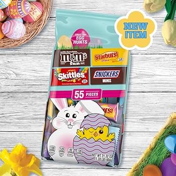 Amazon.com : M&M'S, SNICKERS, SKITTLES & STARBURST Easter