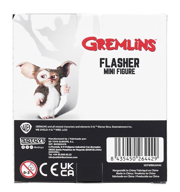 Foto 6 de 6 de SD TOYS - Figura Pokis Flasher - Gremlins