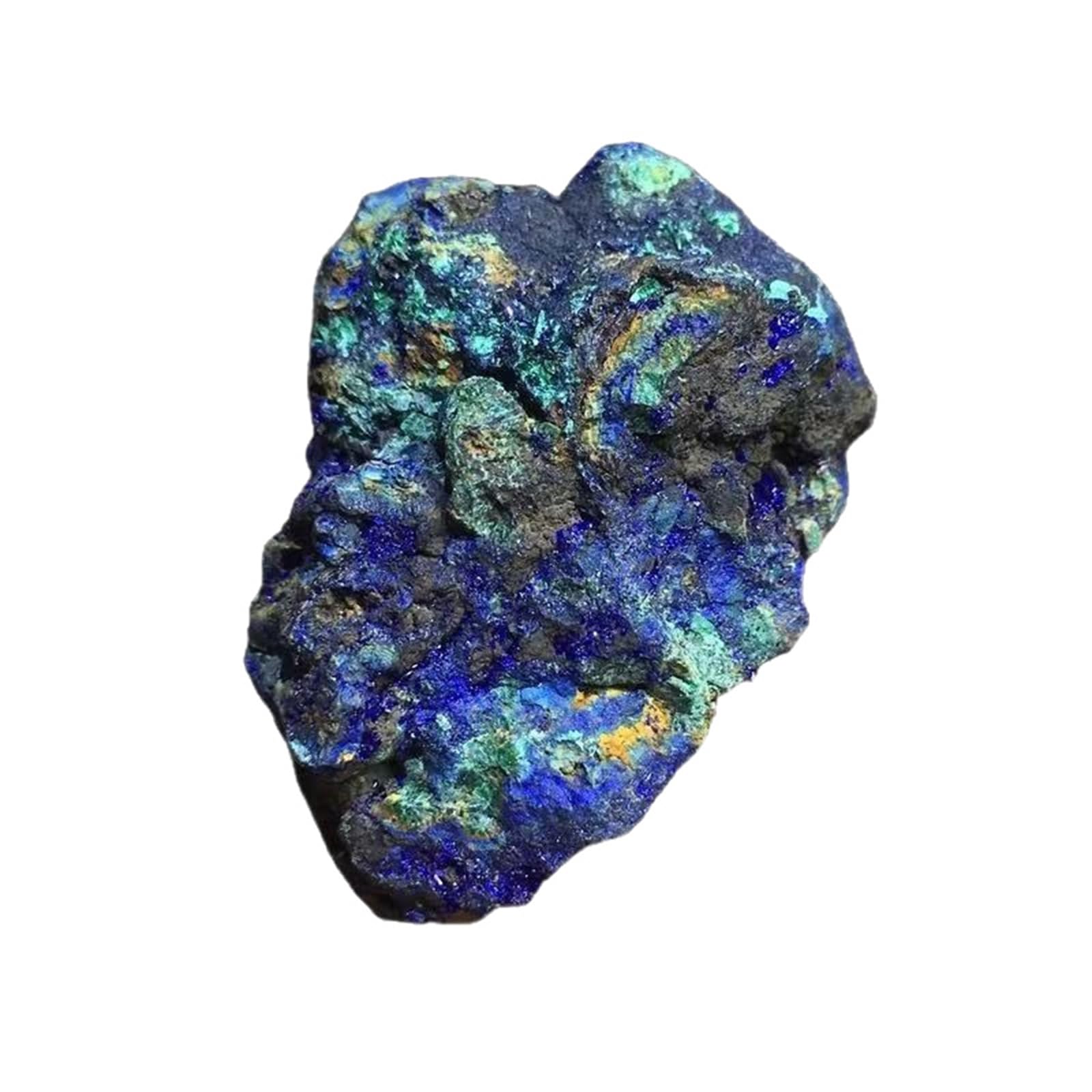 Natural Raw Azurite Malachite Rough Stone Diffuser Crystal Specimen