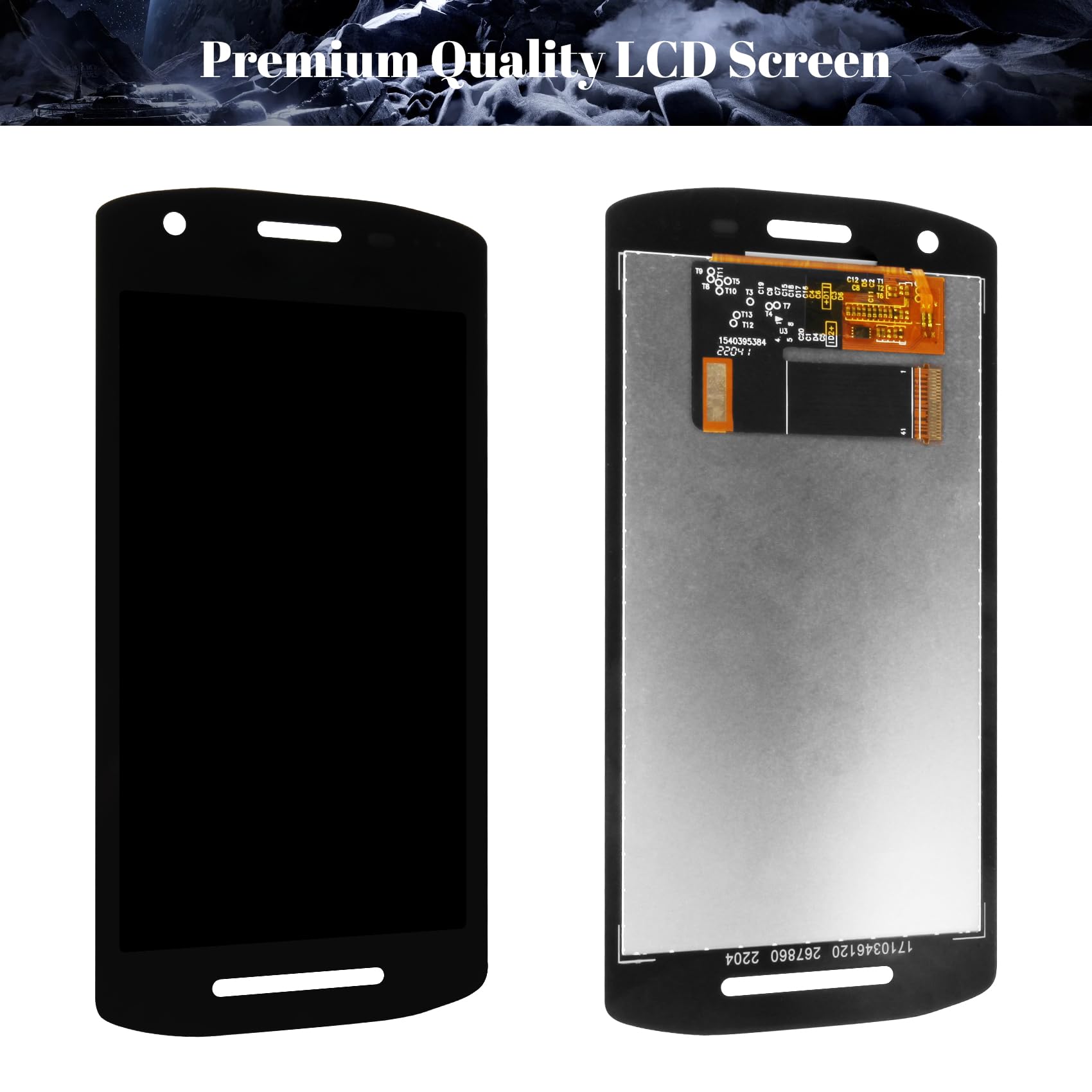 Kit de réparation d'écran tactile LCD pour Zebra TC21/TC26 pour Zebra TC21/TC26 (noir)