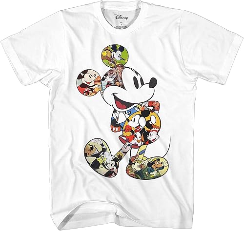 Disney Mickey Mouse Scene Me Classic Designs - Camiseta para hombre