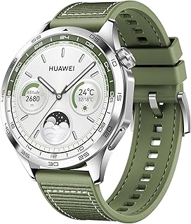 HUAWEI WATCH GT 4 46mm Akıllı Saat, 2 Haftaya Kadar Pil Ömrü, Çift Bant Beş Sistemli GNSS, Kalori Yönetimi, Nabız Dalgası Aritmi Analizi, Sağlık Takibi, Android ve iOS ile Uyumluluk, Yeşil