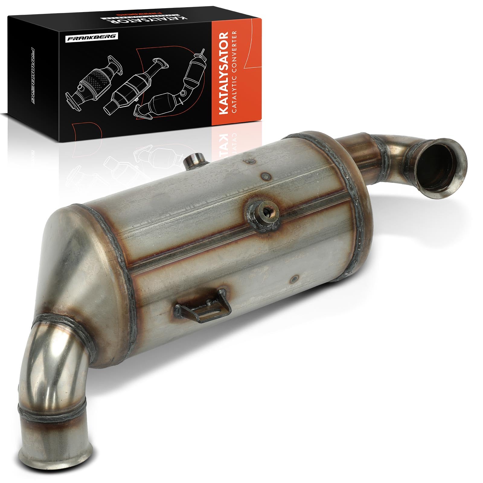 Frankberg Filtro de partículas diésel (DPF) 1731PT | Compatible con: Berlingo/Berlingo Primer monovolumen GFK GJK MF, Xsara Picasso N68, 307 Descanso 3E, C5 III Ruptura RW