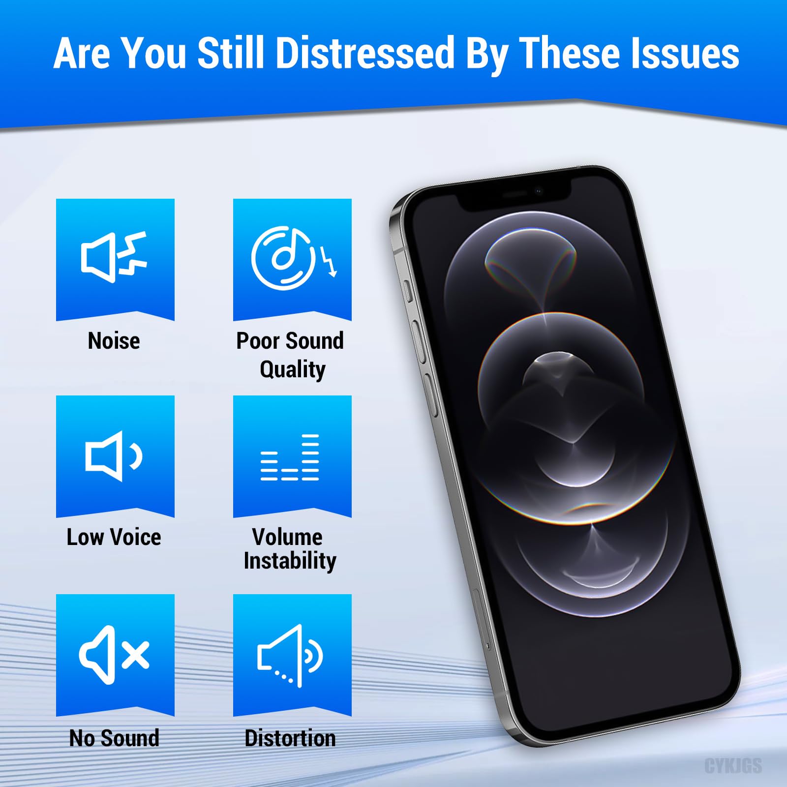 Amazon.com: CYKJGS for iPhone 12 Pro Max Loud Speaker Replacement