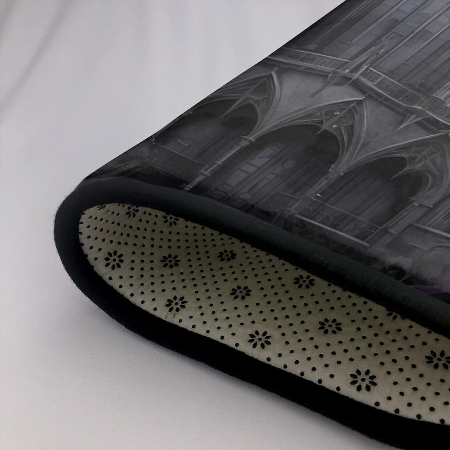 Bat Castle Prints Anti-Slip Floor mat Carpet Rug 72"x48" for Living Room Office Coffee Table Bed Balcony