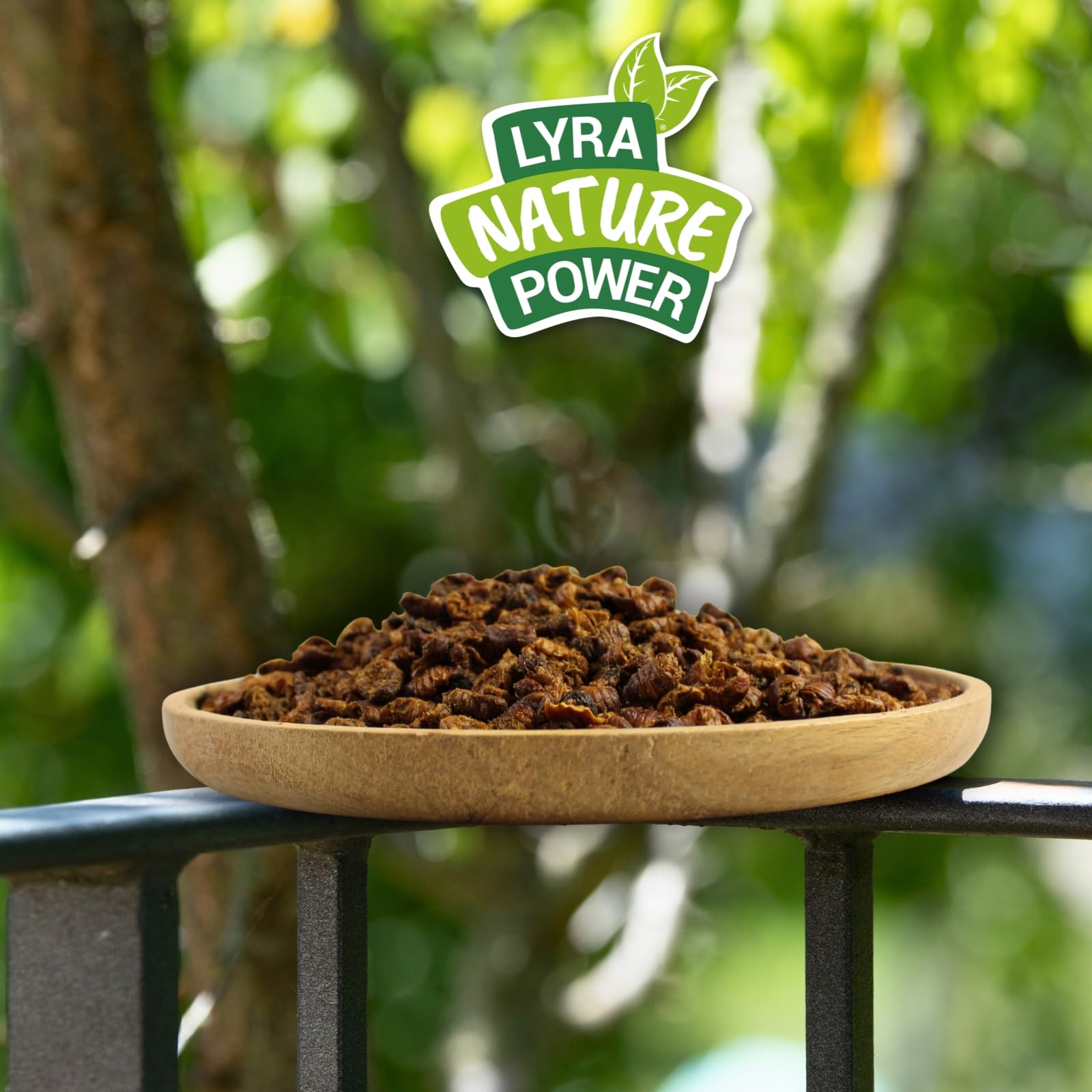 Lyra Pet® 5 kg Seidenraupen getrocknet Vogelfutter Wildvögel Nager | Reich an Proteinen & ungesättigten Fettsäuren - Nährstoffspender & Energiequelle I Natürliches Futter