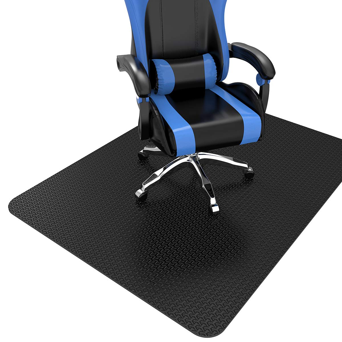 Amazon ゲーミングチェアマット チェアマット Y字柄 100 1ｃｍ 厚さ1 5mm Pvc素材 ソフトタイプ 床保護 ズレない 凹み防止 キズ防止 無味無臭 床暖房対応 のある 100 1cm Y字面 Sallous 床保護マット チェアマット 通販