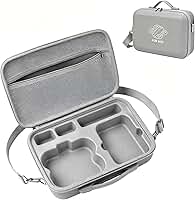 Genérico Bolsa Rígida Portátil Impermeável Anti-choque, Case de Armazenamento e Viagem Compatível com DJI Neo 2 e Acessórios do Drone (NEO2-Case)