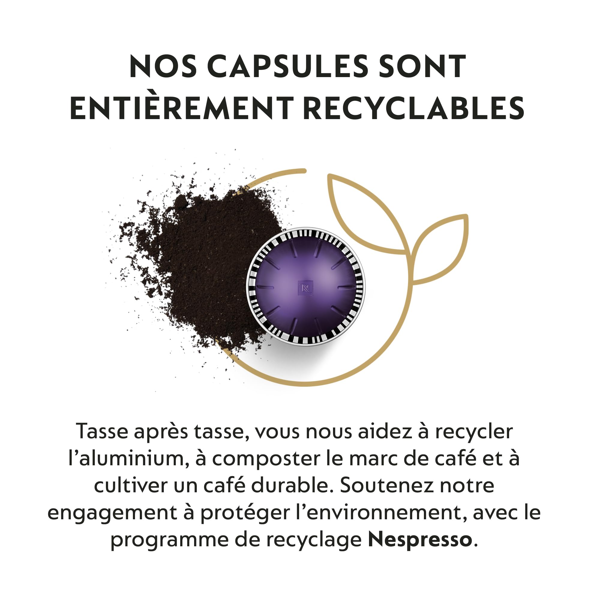 Nespresso Vertuo - Assortiment Top Selection - 90 Capsules Café