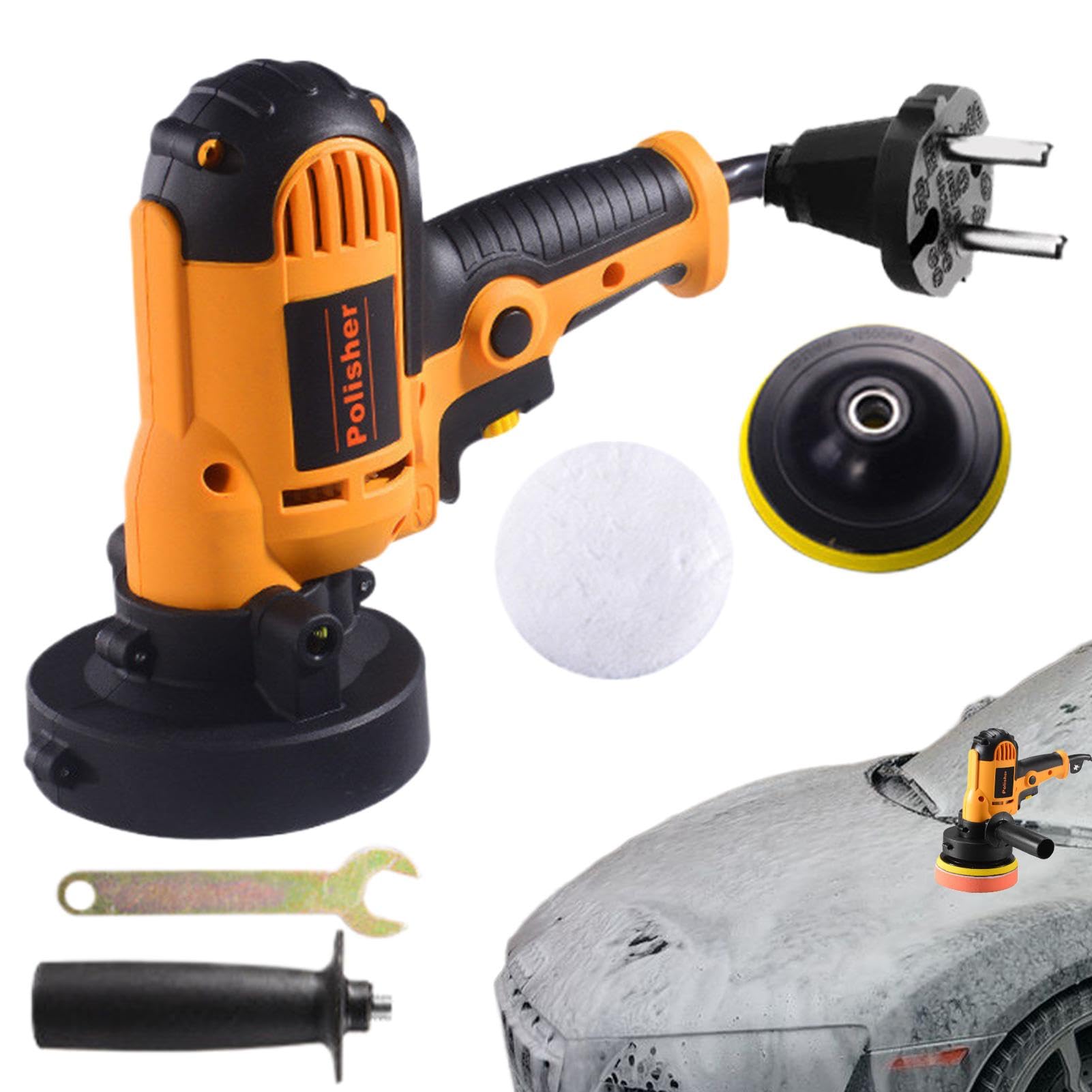 Lucidatrice a tampone, lucidatrice per auto Tampone per cera per auto 220 V | Smerigliatrici per riparazione carrozzeria, lucidatrice per maniglie, lucidatrice per auto, multiuso per auto