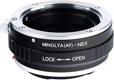 K&F Concept Adapter for Minolta AF Mount Lens to Sony E Mount NEX a5000 A7II,A7R