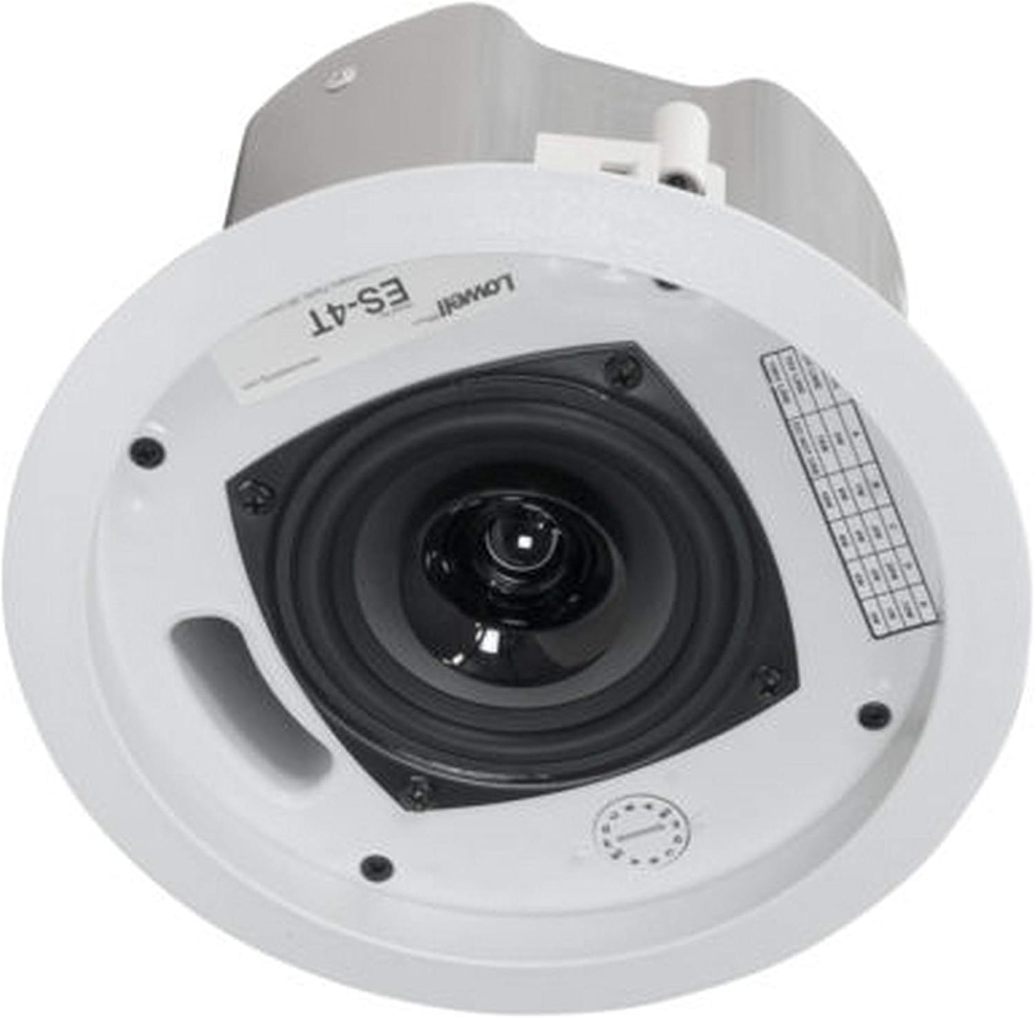 Lowell ES-4T Speaker without Grille showing Transformer Tap