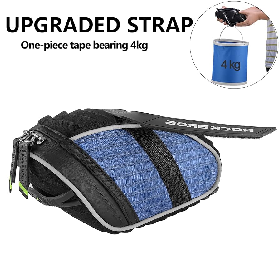 Amazon.com: ROCKBROS Bike Saddle Bag Bicycle Seat Bag 3D