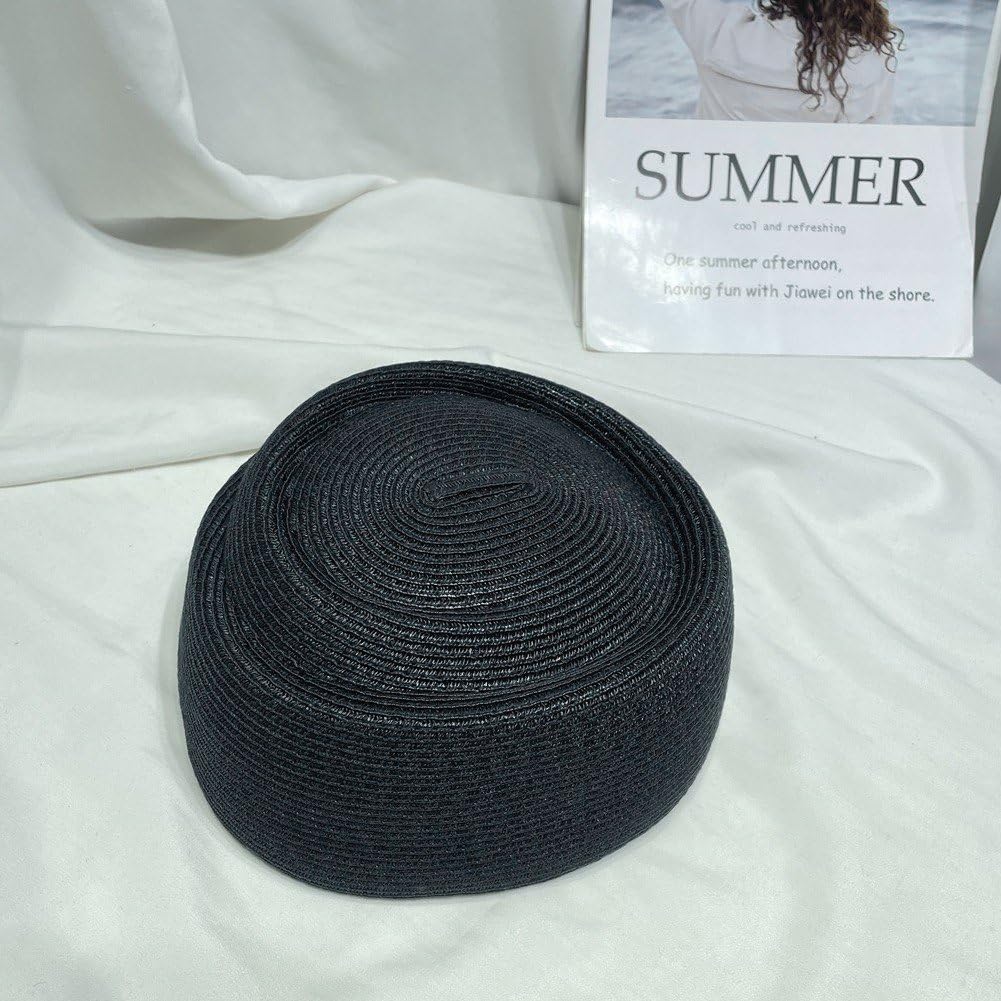 Boina De Paja Para Mujer, Sombrero De Artista Vintage, Boina Francesa, Sombrero De Verano Para , Sombrero De Pintor, Sombrero De Iglesia, Sombrero De Fiesta, Sombrero Pastillero Para Vacaciones